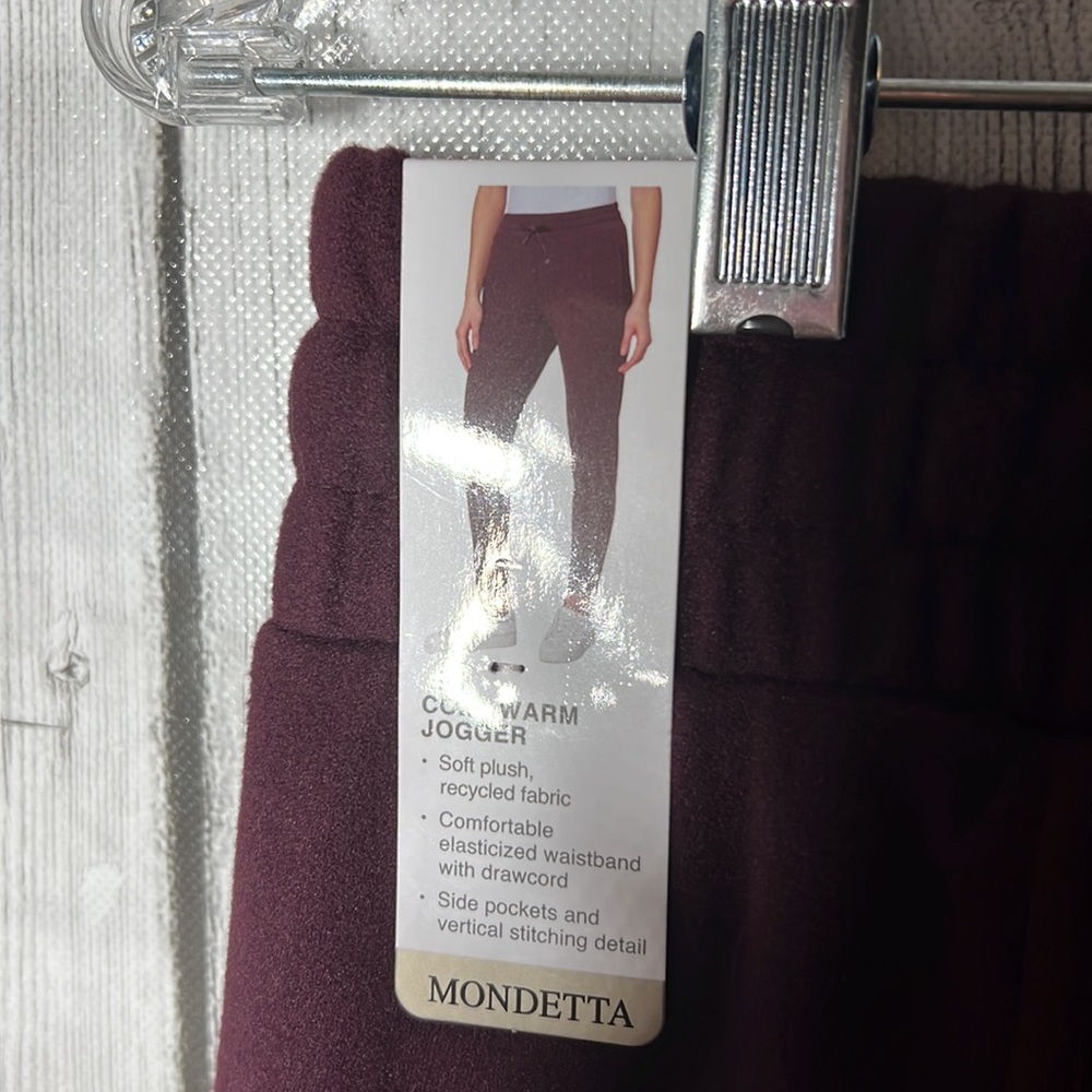 Monde wine tasting cozy warm joggers size medium - Picture 9 of 12